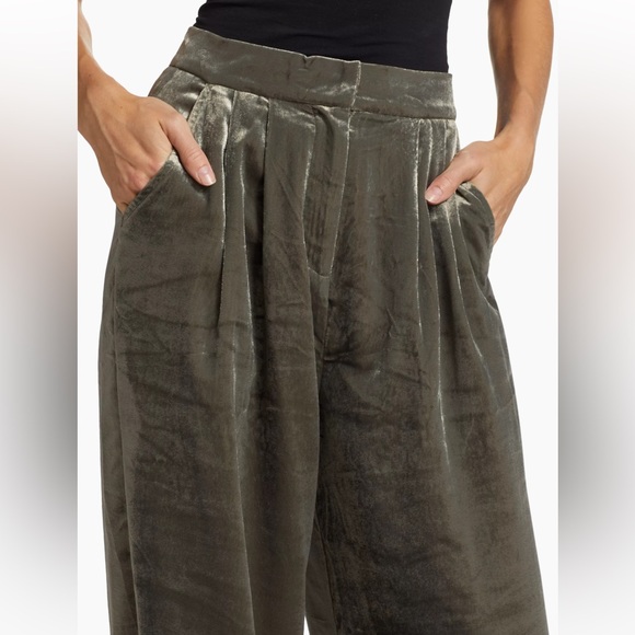 NWT Splendid Irene Velvet Trousers Pants Sz 10 - Picture 7 of 14